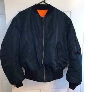 Official MA-1 Military Bomber XL (fits small/navy)